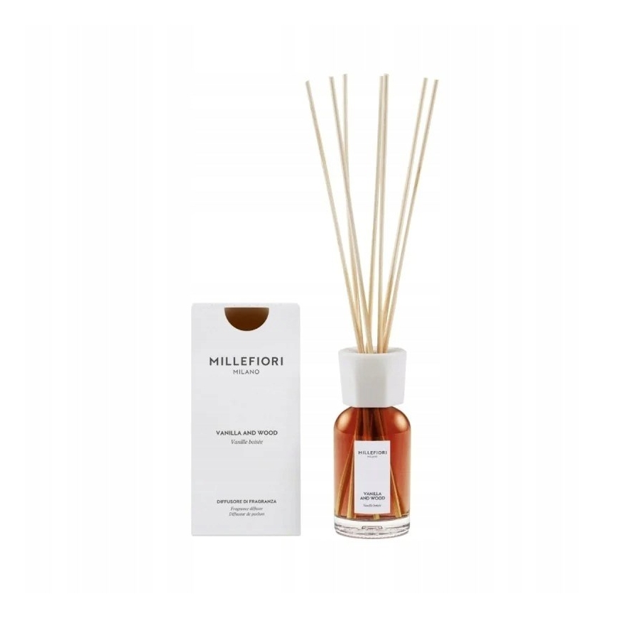 Tuoksudiffuusori 100 ml VANILJA JA PUU MILLEFIORI
