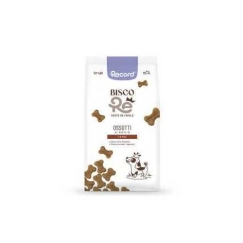 Record BiscoRe Ossotti mėsos sausainiai šunims 400 g - papildoma mityba