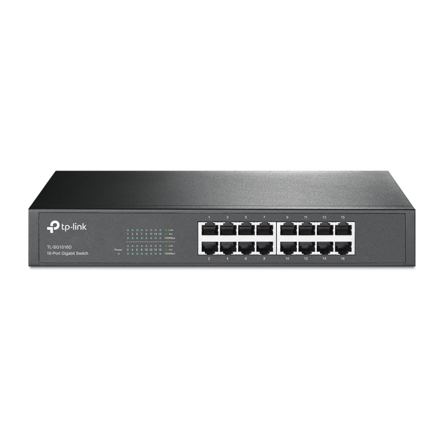 TP-Link 16 prievadų gigabitų stalinė/rackmount tinklo jungiklis