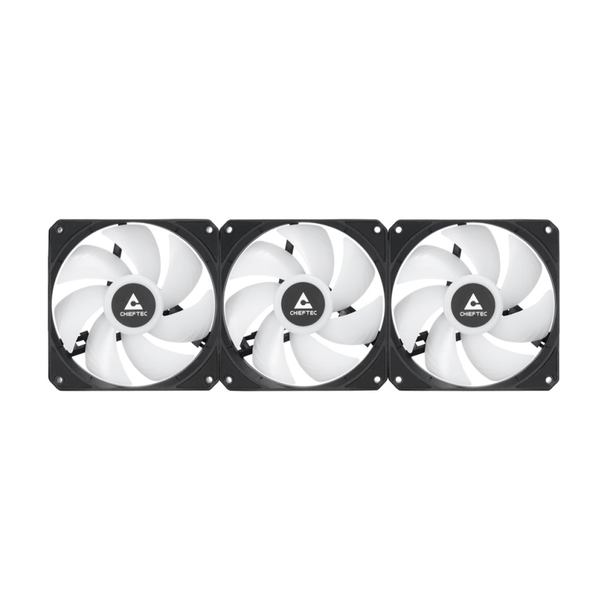 Chieftec CLC-360-VRM-RGB computer cooling system Computer case All-in-one liquid cooler 12 cm Black – 2