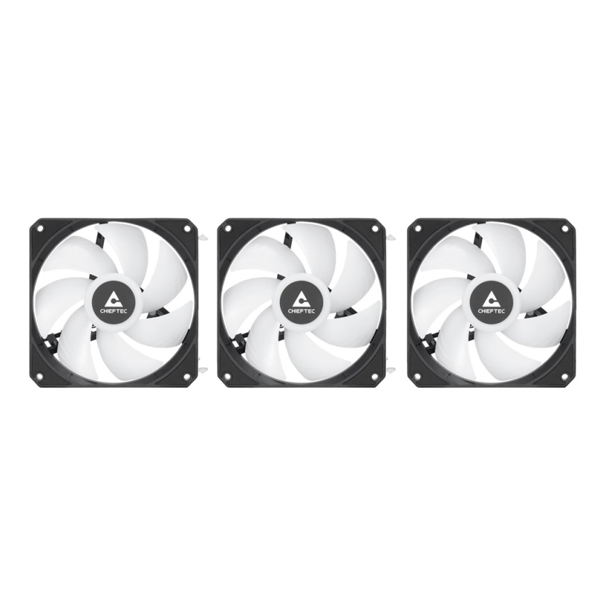 Chieftec CLC-360-VRM-RGB computer cooling system Computer case All-in-one liquid cooler 12 cm Black – 3