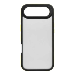 Riff NEO aizmugurējais vāks Apple iPhone Air melnā/dzeltenā krāsā