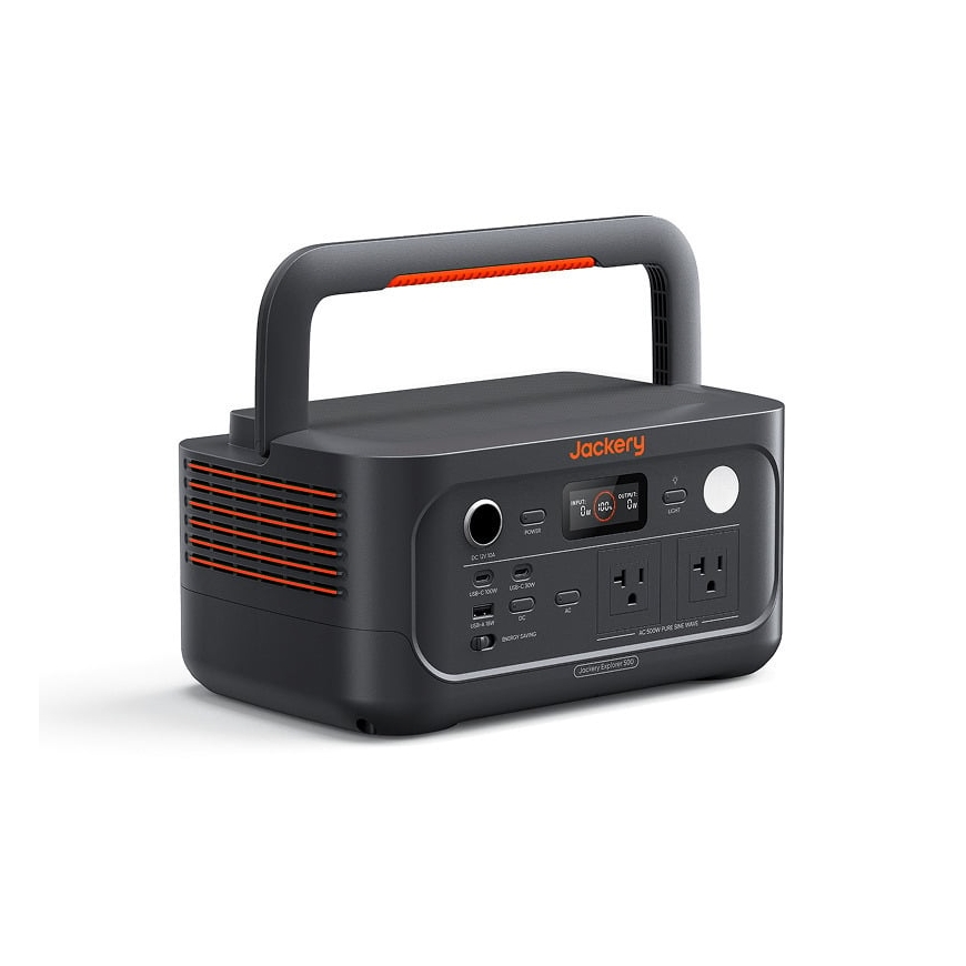 Jackery Explorer 500 v2 kannettava virta-asema, 512 Wh