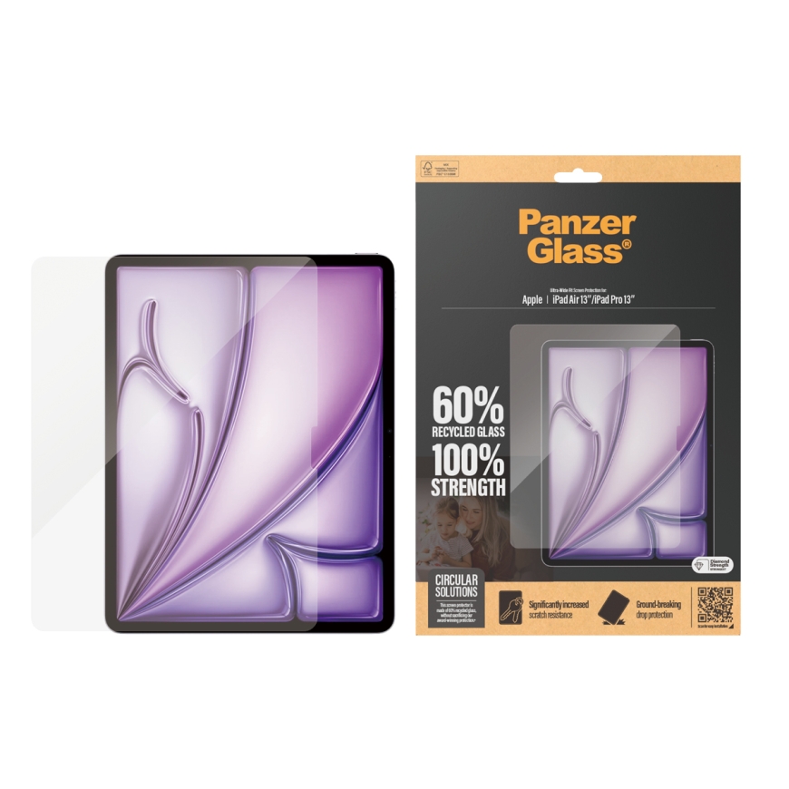 PanzerGlass ® Screen Protector iPad Air 13'' (2024-2026) | iPad Pro 13'' (2024-2025) | Ultra-Wide Fi – 2