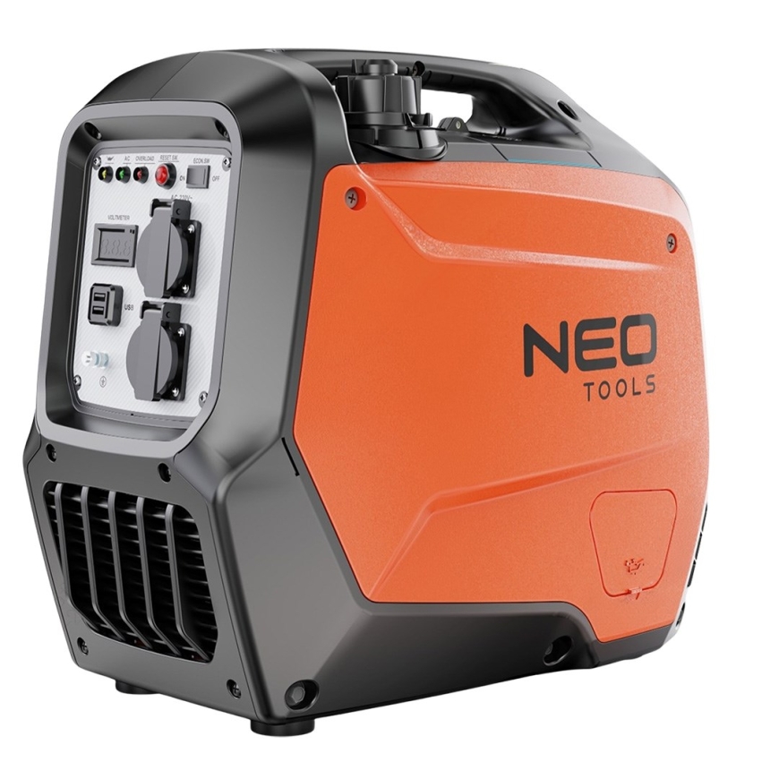 NEO TOOLS invertera ģenerators 3200W, oranžs/melns