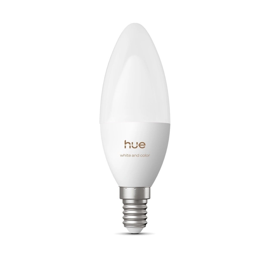 Philips Hue LED-kynttilälamppu, B39, E14, White and Color, 1 kpl – 3