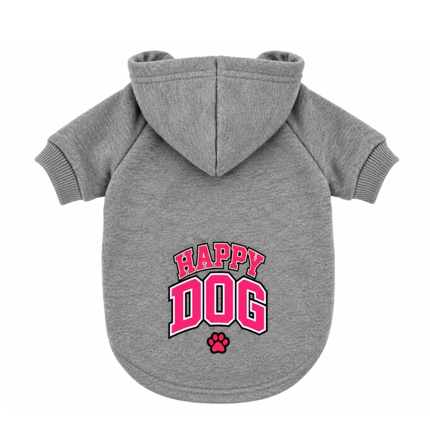 PCHEŁKA Happy Dog 26 Gray - одежда для собак - размер L