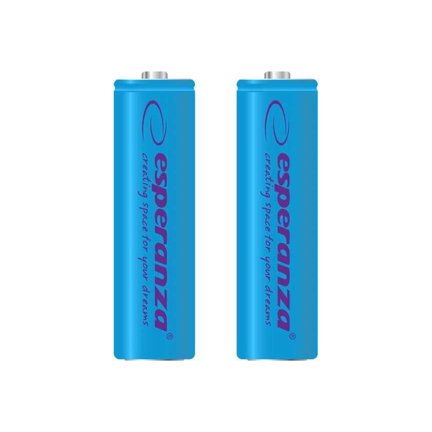 Esperanza Rechargeable Blue AA / R6 2000mAh 2 pack – 2