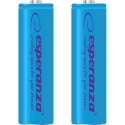 Esperanza Rechargeable Blue AA / R6 2000mAh 2 pack