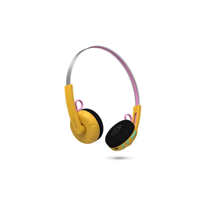 Philips TAMS1YL/00 Moving Sound The Ringo Duo bezvadu austiņas, dzeltenas – 2