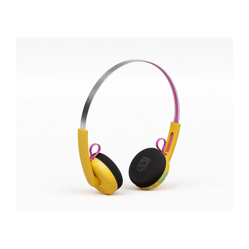 Philips TAMS1YL/00 Moving Sound The Ringo Duo belaidės ausinės, geltona – 3