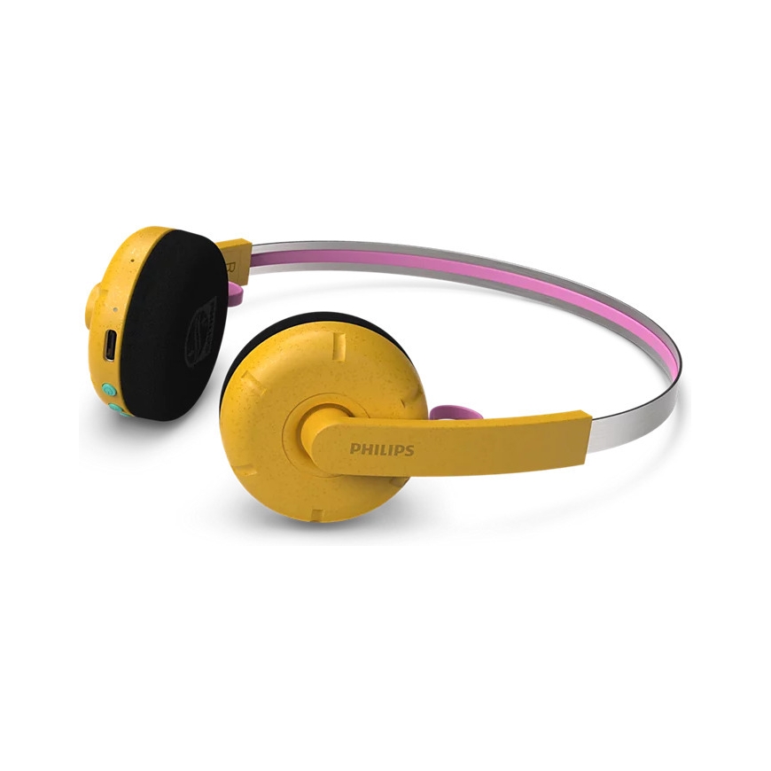 Philips TAMS1YL/00 Moving Sound The Ringo Duo bezvadu austiņas, dzeltenas – 4