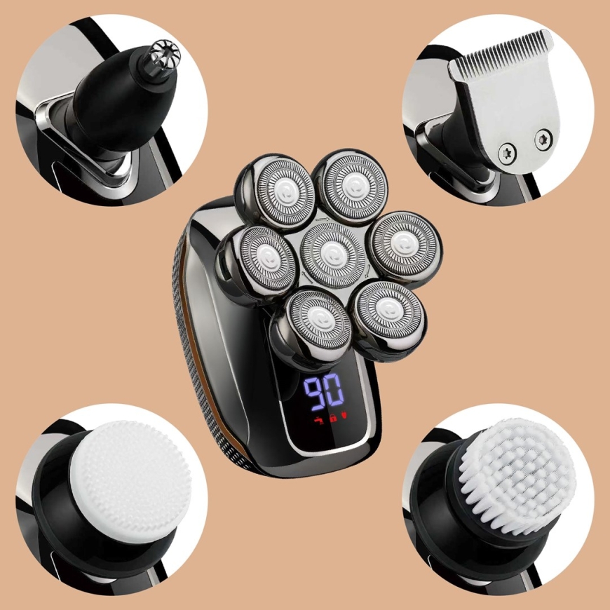ELDOM ELECTRIC FACE AND HEAD SHAVER 5-IN-1 G61 – 2