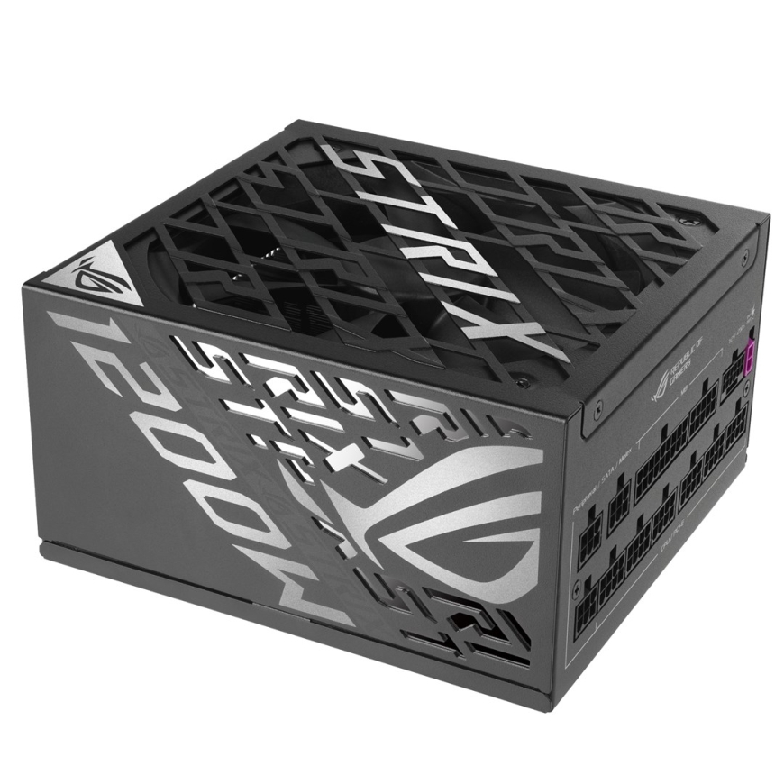 ASUS ROG -STRIX-1200P-GAMING-E barošanas bloks 1200 W 20+4 pin ATX melns, daudzkrāsains – 4