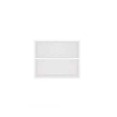 OPENO 60 WHITE Laajennusosa – Moduulivaatekaapin hylly, 60 cm, makuuhuoneeseen
