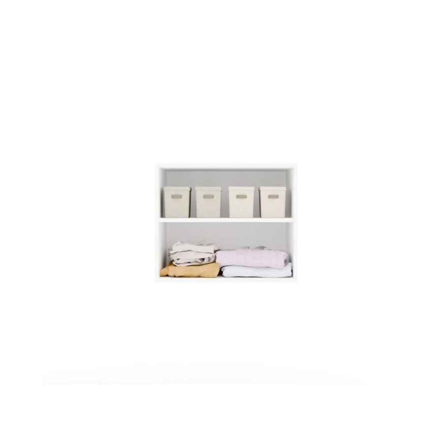 OPENO 60 WHITE Extension Unit – Modular Wardrobe Shelf, 60 cm, for the Bedroom – 2