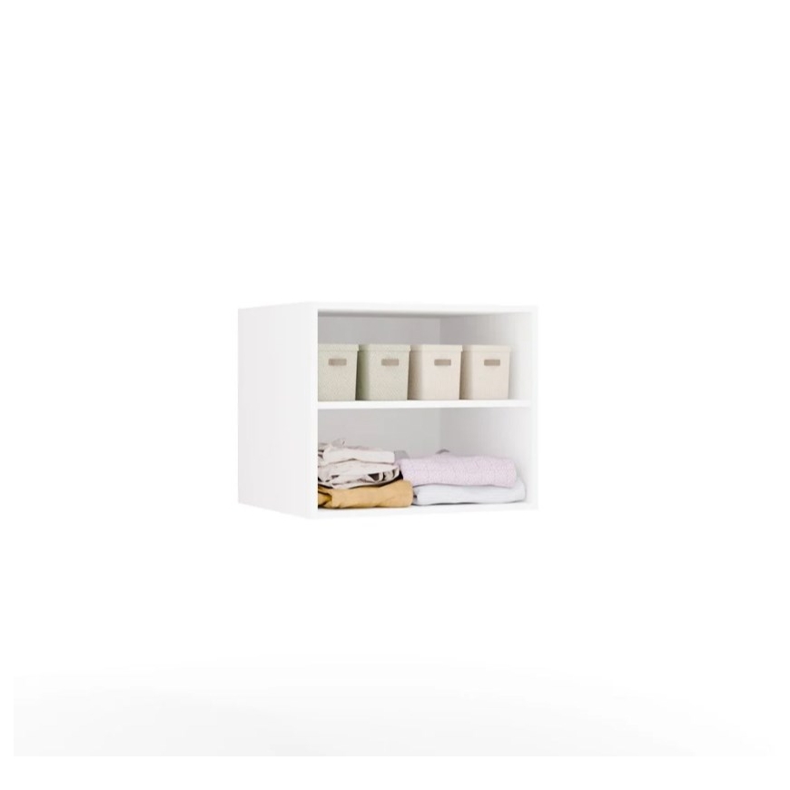 OPENO 60 WHITE Laiendüks – Moodulriidekappi riiul, 60 cm, magamistuppa – 3