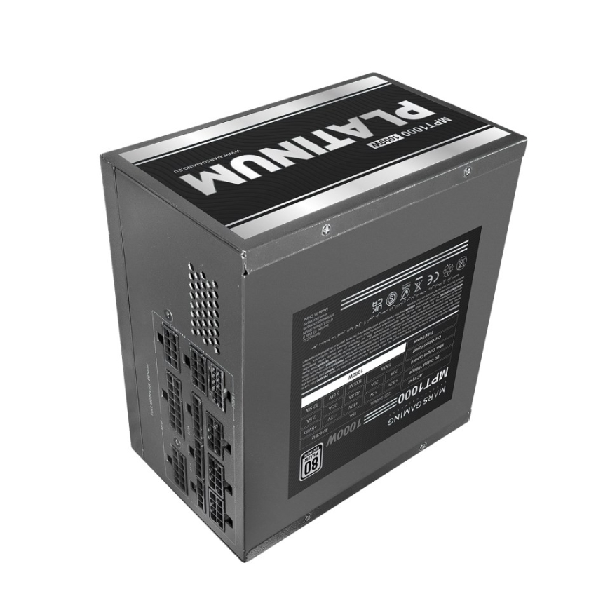 Блок питания Mars Gaming MPT1000 1000 Вт 24-pin ATX ATX Черный – 3