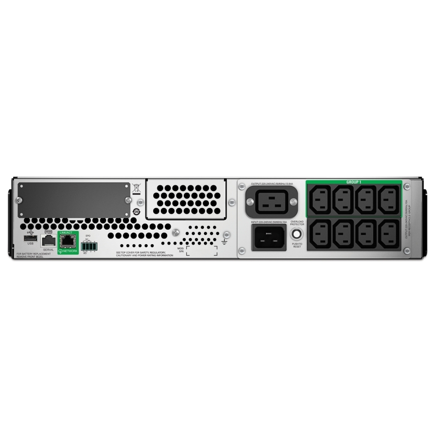 APC SMT3000RMI2UC источник бесперебойного питания Интерактивная 3 kVA 2700 W 9 розетка(и) – 3