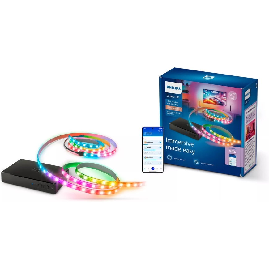 Philips Smart Lighting Sync box 2.1 with TV light strip 55"-65" – 2