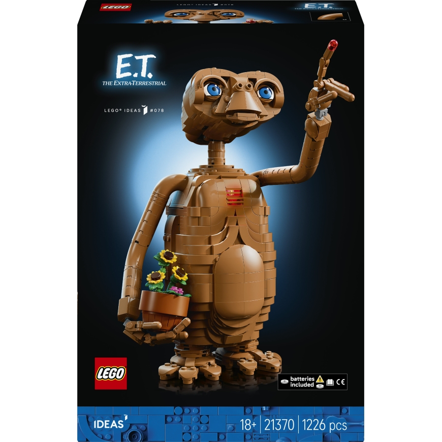 LEGO Ideas 21370 E.T. Svešzemnieks