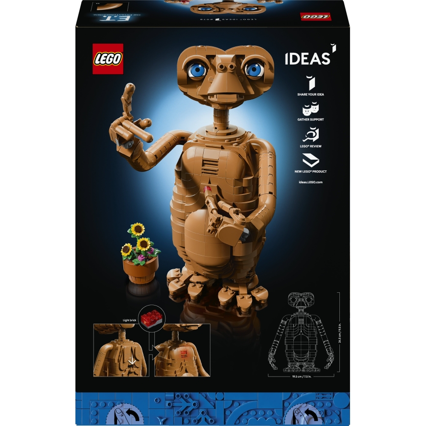 LEGO Ideas 21370 E.T. the Extra Terrestrial – 2