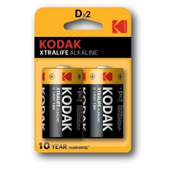 Kodak XTRALIFE Alkaline D (LR20) 2-pack