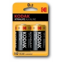 Kodak XTRALIFE alkalinen D (LR20) 2-pack Kodak XTRALIFE alkalinen D (LR20) 2-pack