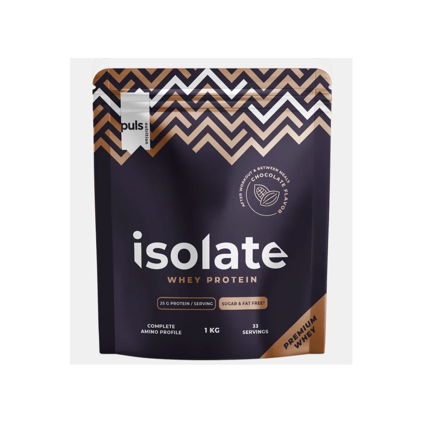 Puls Nutrition Whey Isolate valguisolaatpulber, šokolaad, 1 kg