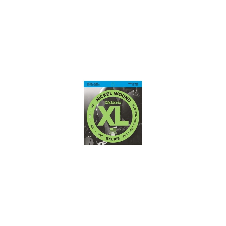 D'Addario EXL165 - бас-гитарные струны (45–105)