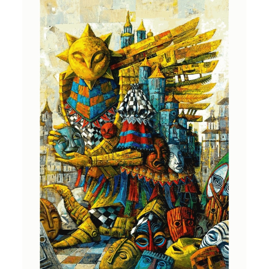 Puzzle Good Loot Imagination - Roch Urbaniak: Gezeleth, the Sun Jester 1000 pc(s) – 2