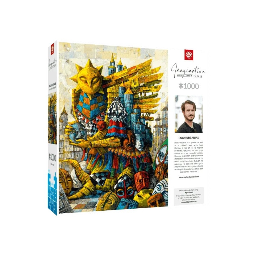 Puzzle Good Loot Imagination - Roch Urbaniak: Gezeleth, the Sun Jester 1000 pc(s) – 4