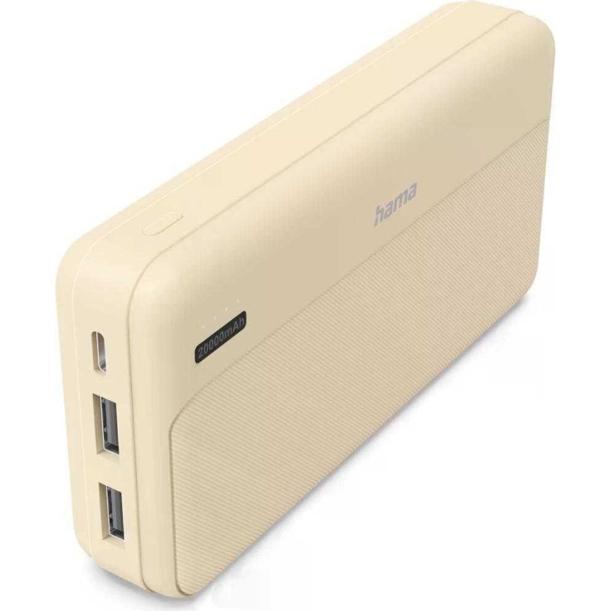 Hama "Pocket 20 20000mAh" Smėlis – 3