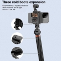 Puluz-adapteri DJI OSMO Pocket 3:lle, jossa 1/4" kylmäkengtä Puluz-adapteri DJI OSMO Pocket 3:lle, jossa 1/4" kylmäkengtä