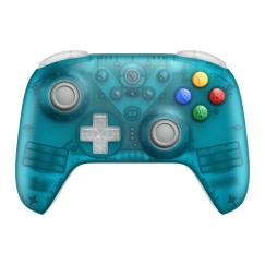 8BitDo Ultimate 2 Wireless 2.4G контроллер, Прозрачный Синий