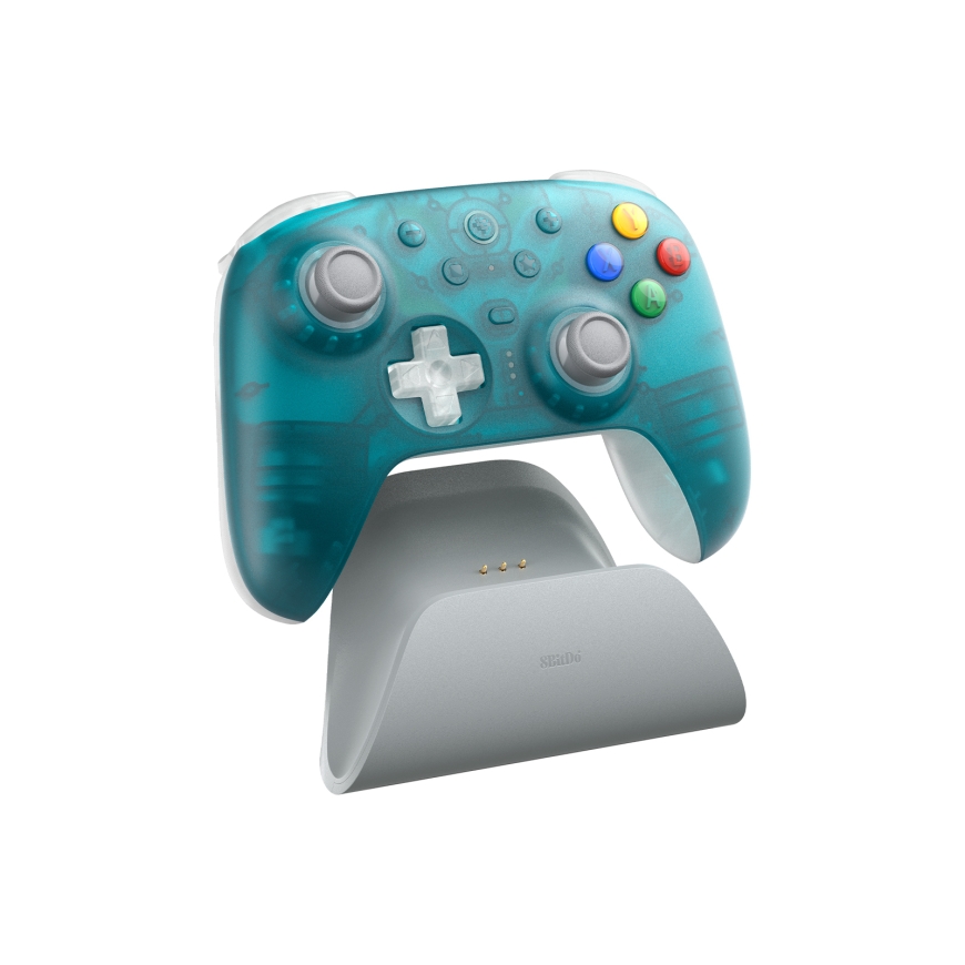 8BitDo Ultimate 2 Wireless 2.4G kontroller, Selge Sinine – 4