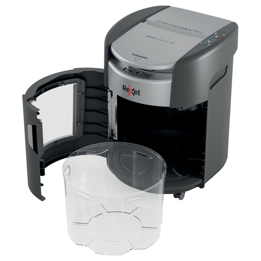 Rexel ShredMax 150X automatic paper shredder, P4 – 5