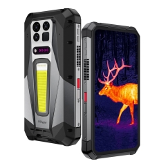 Unihertz Tank 5 Pro 5G projector and thermal camera phone, 512/18 GB, black