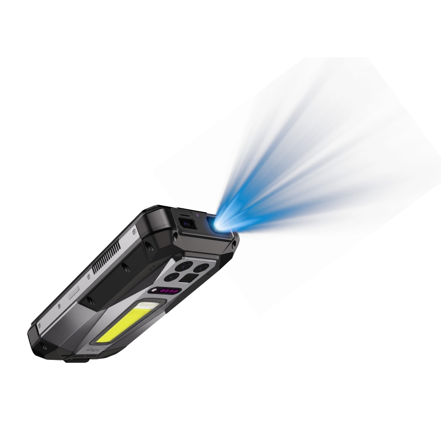 Unihertz Tank 5 Pro 5G projector and thermal camera phone, 512/18 GB, black – 3