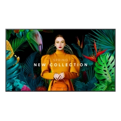 Samsung QB75C Digital signage flat panel 190.5 cm (75") LCD Wi-Fi 350 cd/m² 4K Ultra HD Black Built-