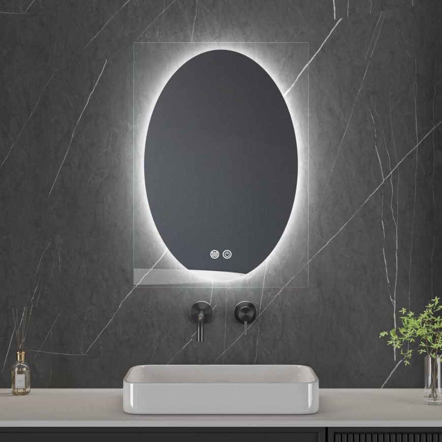 Visional LED peili VERONA, 50 x 70 cm, 2700-6500K, 12W, 1386Lm, IP44 – 5