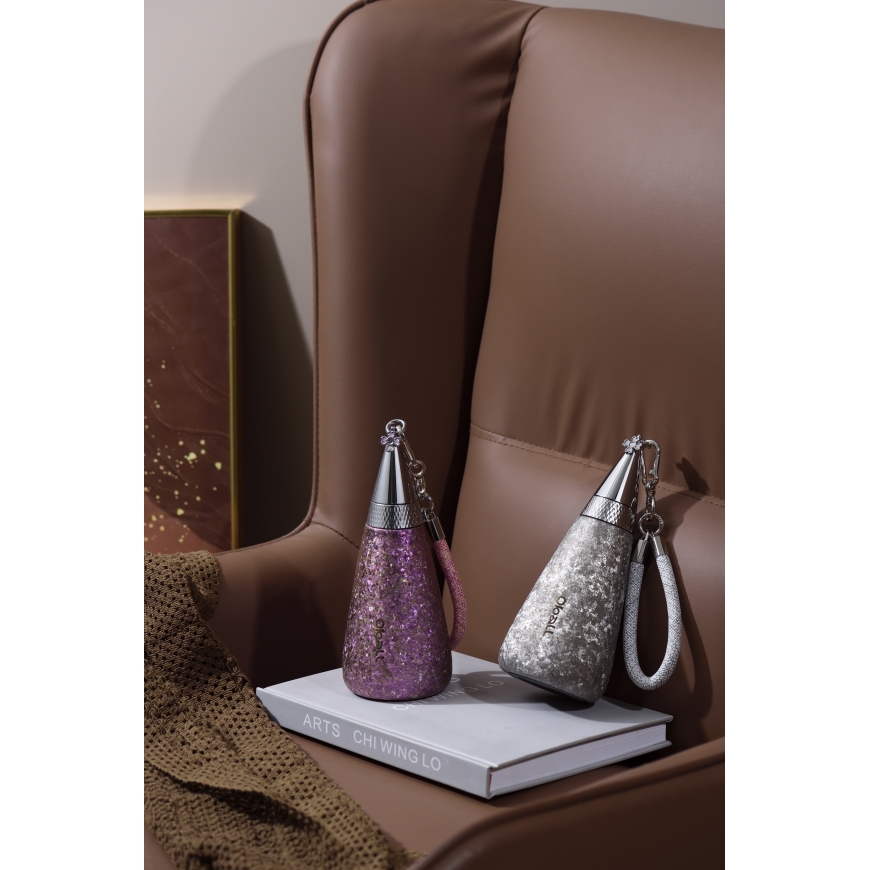 Oball Iconic titaanipudel 350 ml, roosa – 4