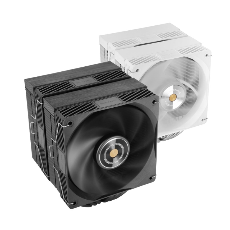 Mars Gaming MCPU-X26PRO prosessorijäähdytin 12 cm Musta 1 kpl – 3