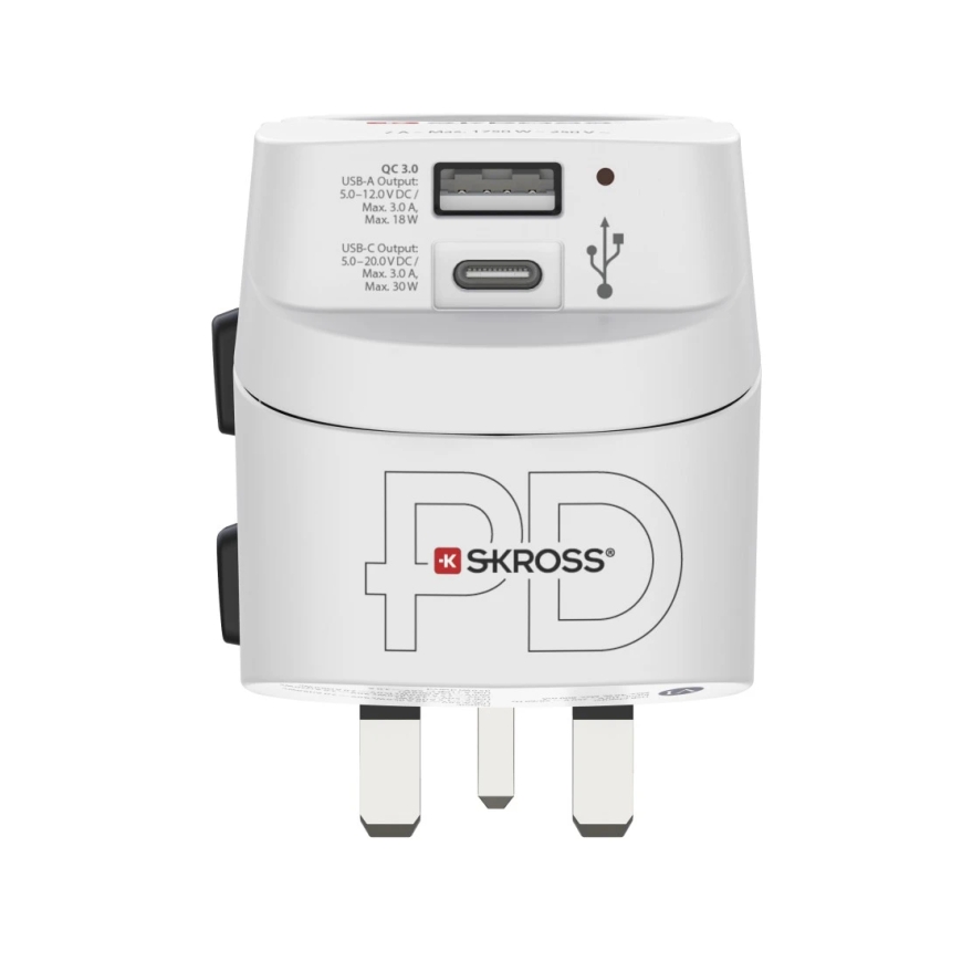 Hama 00223477 pistorasia-adapteri Modulaarinen Tyyppi C (Europlug)+Tyyppi F Valkoinen – 5