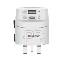 Hama 00223477 elektripistiku adapter Modulaarne Tüüp C (Europlug) + Tüüp F Valge Hama 00223477 elektripistiku adapter Modulaarne Tüüp C (Europlug) + Tüüp F Valge