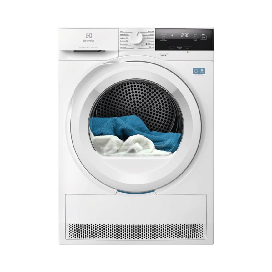 Electrolux EDI731W94W 700 DelicateCare šilumos siurblio džiovyklė, 9 kg