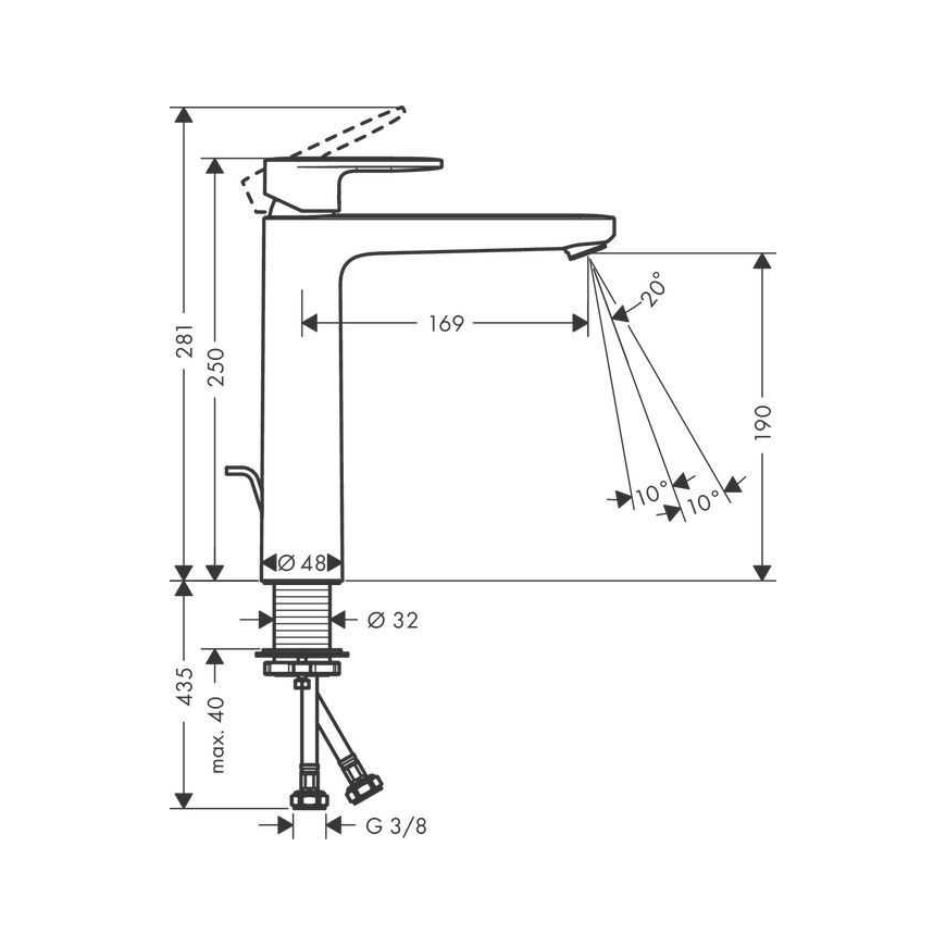 Hansgrohe Vernis Blend 71552000 Chroma – 2