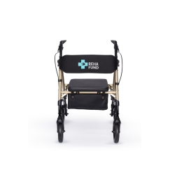 Four-Wheel Walker Marsylia REHAFUND RF-617/Zl, Gold