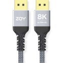 Zoy DisplayPort uz DisplayPort 1.8 m Pelēks (ZCD18) Zoy DisplayPort uz DisplayPort 1.8 m Pelēks (ZCD18)