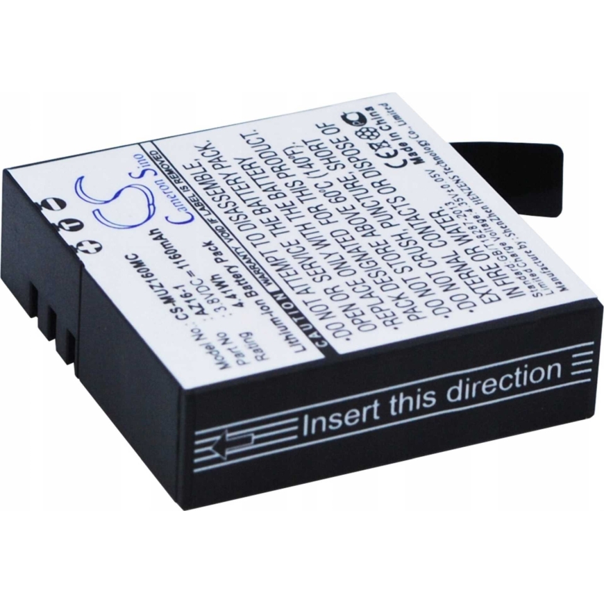 Cameron Sino Battery AZ16-1 / AZ16 for Xiaomi Yi 2 4k CS-MUZ160MC